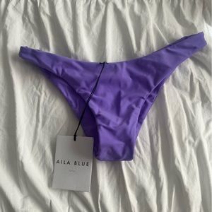 Alia blue bikini bottom